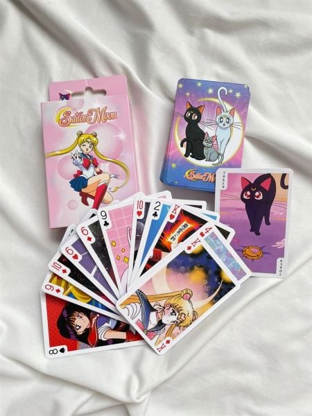 Anime Sailor Moon İskambil Poker Kartı