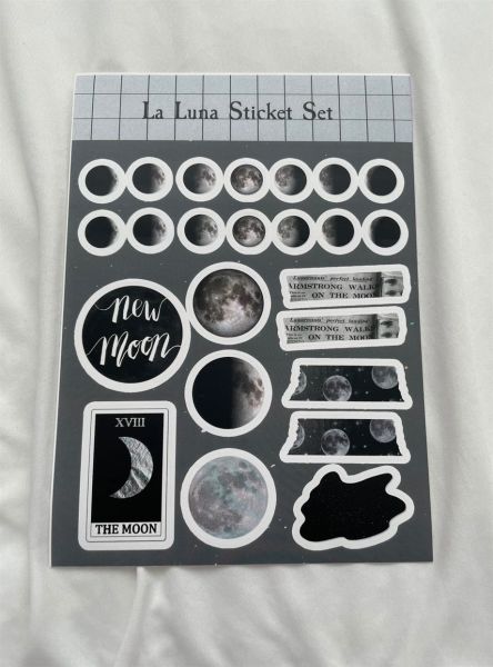 La Luna Sticker Set