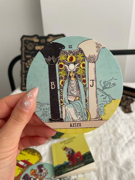 Başlangıç Tarot ve Circular Rider Waite Tarot Kartları I Yuvarlak Tarot Kartları