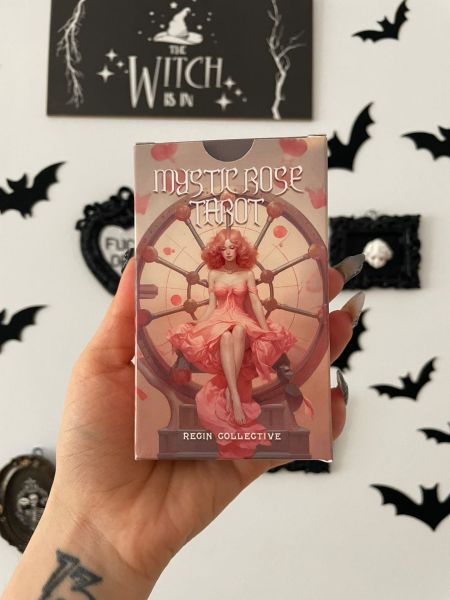 Mystic Rose Tarot Destesi ve Başlangıç Tarot Kitabı