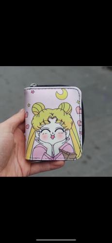 Anime Japanese Sailor Moon Kısa Cüzdan