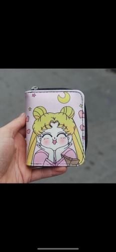 Anime Japanese Sailor Moon Kısa Cüzdan