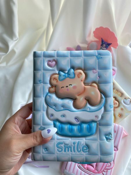 Cupcake Smile Puffy Defter