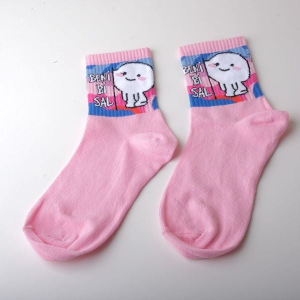 Beni Bi Sal Pink Çorap