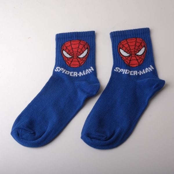 Blue Spiderman Çorap