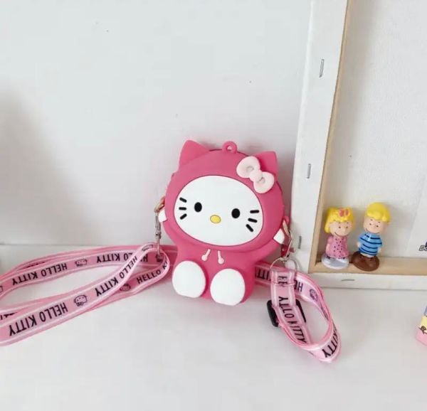 Hello Kitty Karikatür Crossbody çanta