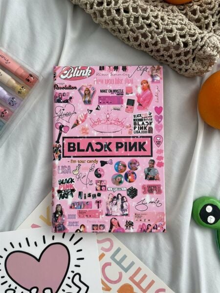 Blink BP Kolaj Lastikli Sert Kapak Defter