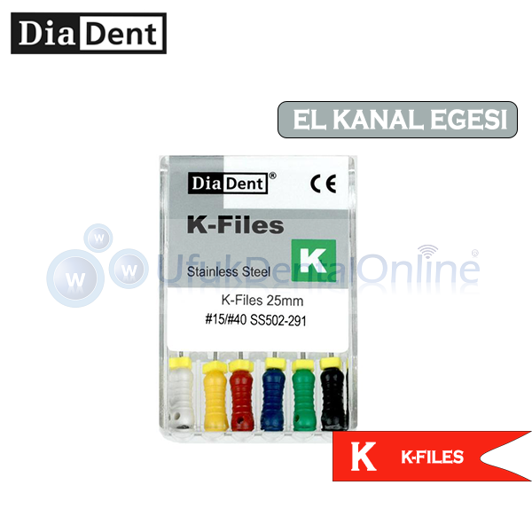 Diadent K File El Kanal eğesi