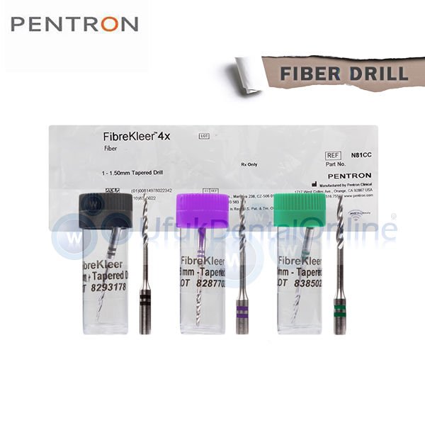 FibreKleer 4X Tapared Fiber Post Dril Refil