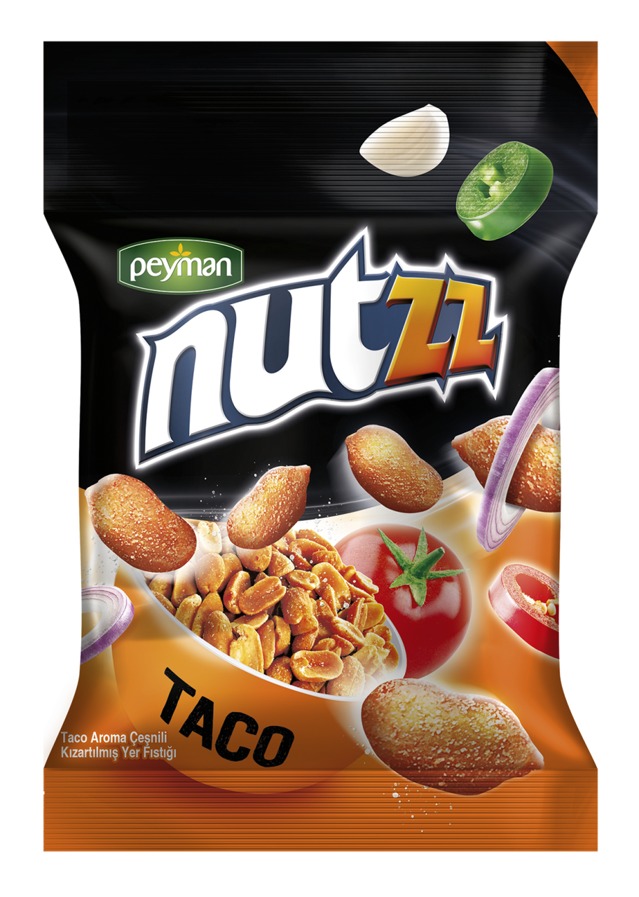 Nutzz Tacolu Kızartılmış Yer Fıstığı 50G