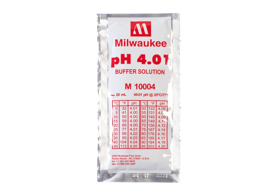 Milwaukee pH Kalibrasyon Sıvısı 4.01