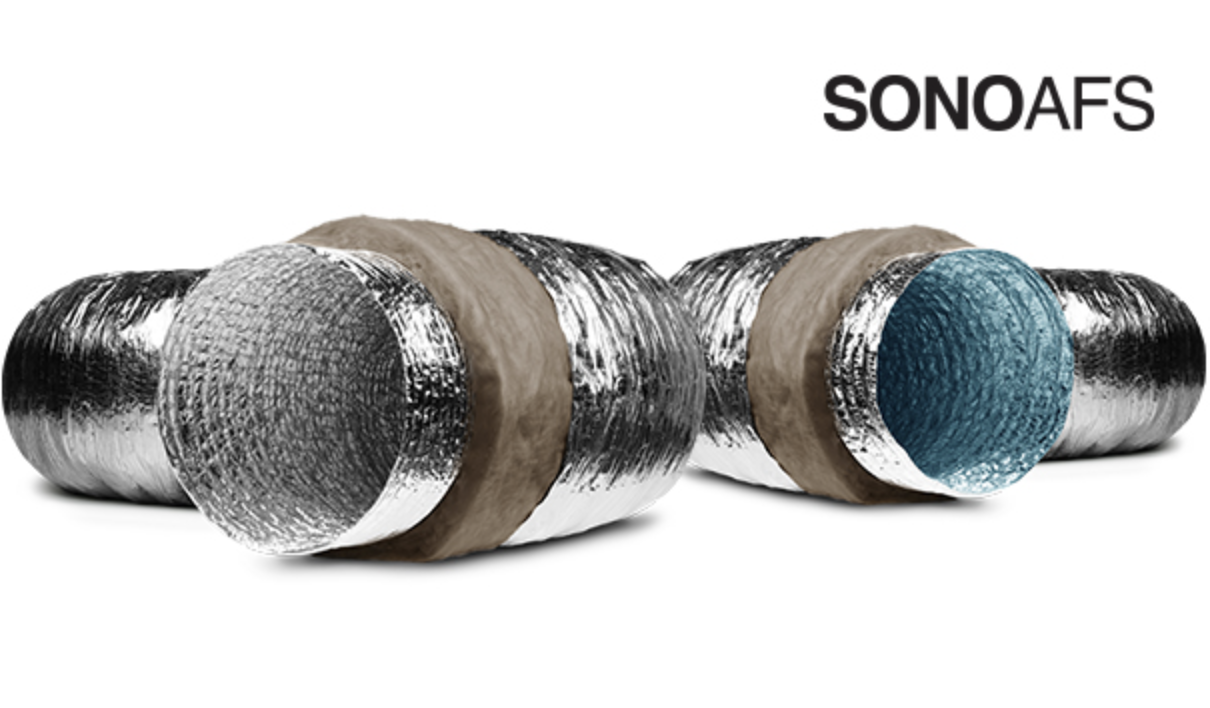 SonoAFS Ses ve Isı İzoleli Hava Kanalı 10M 152MM