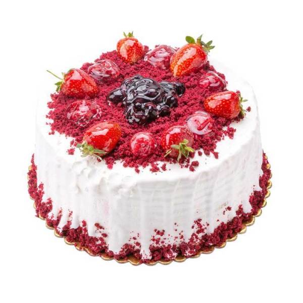 LÜKS FRAMBUAZLI RED VELVET YAŞ PASTA