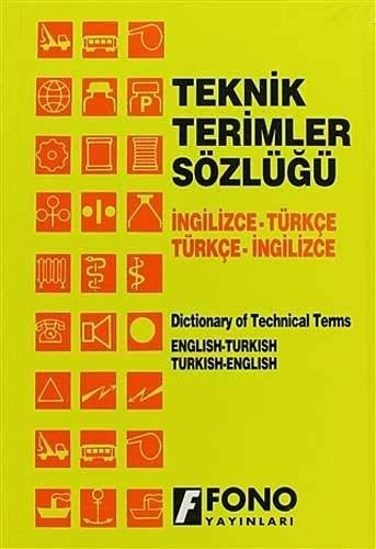 Fono Teknik Terimler Sözlüğü İngilizce - Türkçe / Türkçe - İngilizce