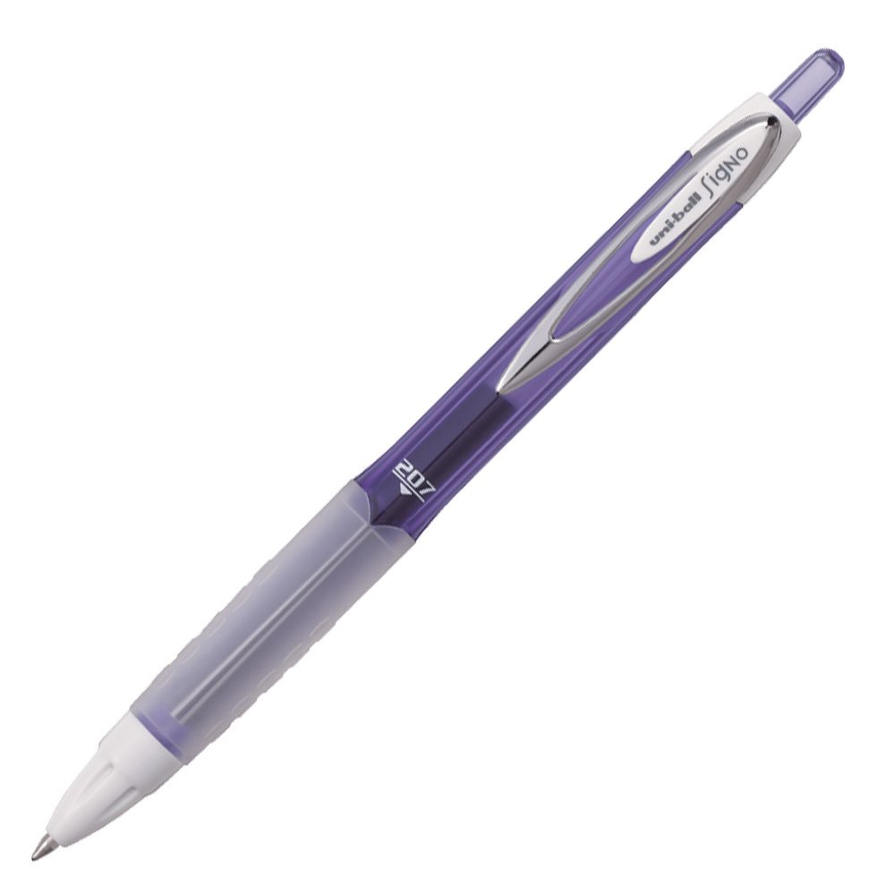 Uni-ball Signo Umn-207C Mekanik Jel Kalem 0.7 Mor