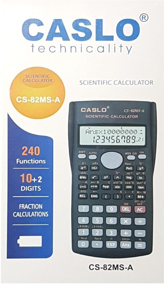 Caslo CS-82MS-A Fonksiyonlu Bilimsel Hesap Makinesi