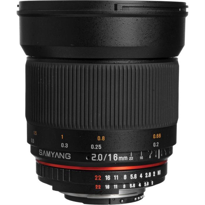 Samyang 16mm f/2.0 ED AS UMC CS Lens (Canon EF)