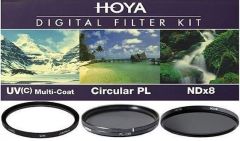 Hoya 77mm Dijital Filtre Seti 2 (ND-UV-Polarize)