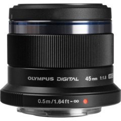 Olympus 45mm f/1.8 MSC Lens - Black