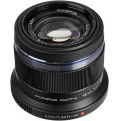 Olympus 45mm f/1.8 MSC Lens - Black