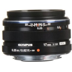 Olympus 17mm F/1.8 Lens - Black