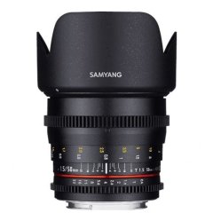 Samyang 50mm T1.5 AS UMC VDSLR Lens (Nikon F)