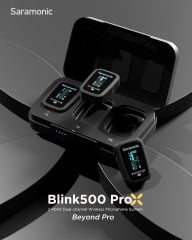 Saramonic Blink500 ProX B2 Kablosuz Yaka Mikrofonu Sistemi ( 2 Konuşmacılı)