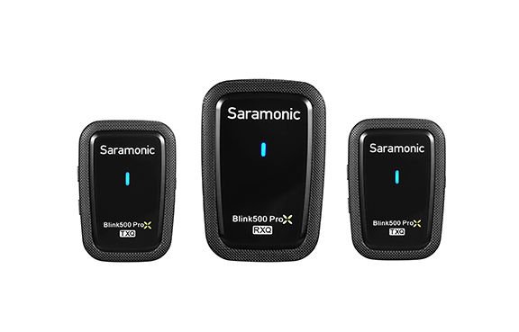 Saramonic Blink500 ProX Q20 (İki Konuşmacılı) 2.4GHz Dual-Channel Wireless Microphone System