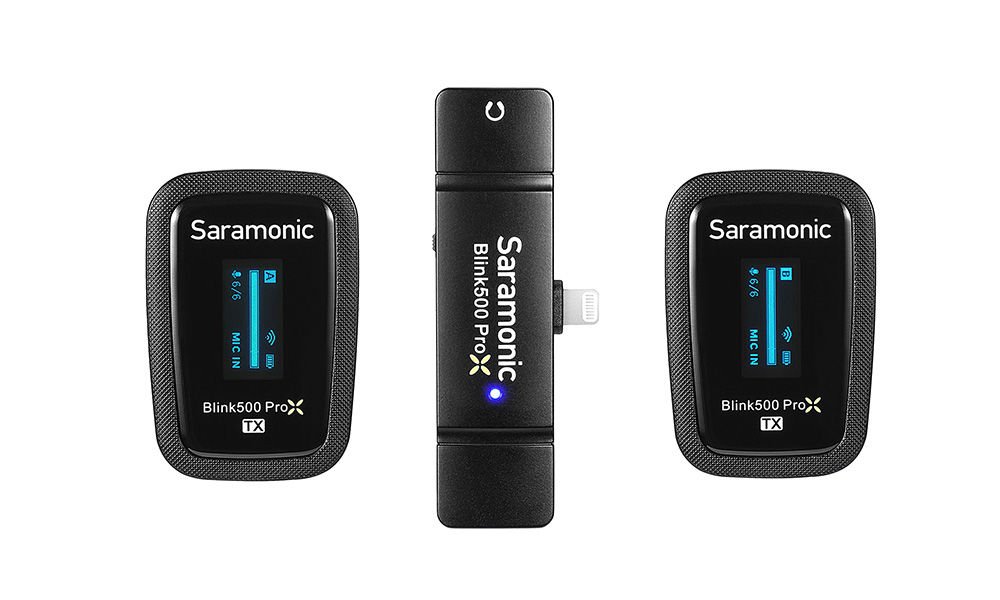 Saramonic Blink500 ProX B4 2.4GHz Dual-Channel Wireless Microphone System