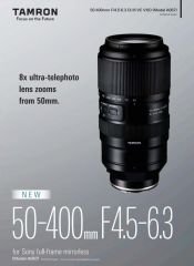 Tamron 50-400mm f/4.5-6.3 Di III VC VXD Lens for Sony E