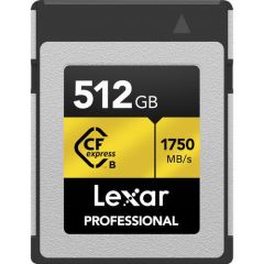 Lexar 512GB Professional CFexpress Type-B 1750MB/sn Hafıza Kartı