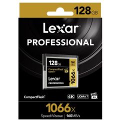 Lexar 128GB Professional 1066x CompactFlash 160MB/sn Hafıza Kartı