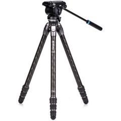 Benro Tortoise (Kaplumbağa) Karbon Video Tripod Kit Seri 2 TTOR24CLVS4PRO