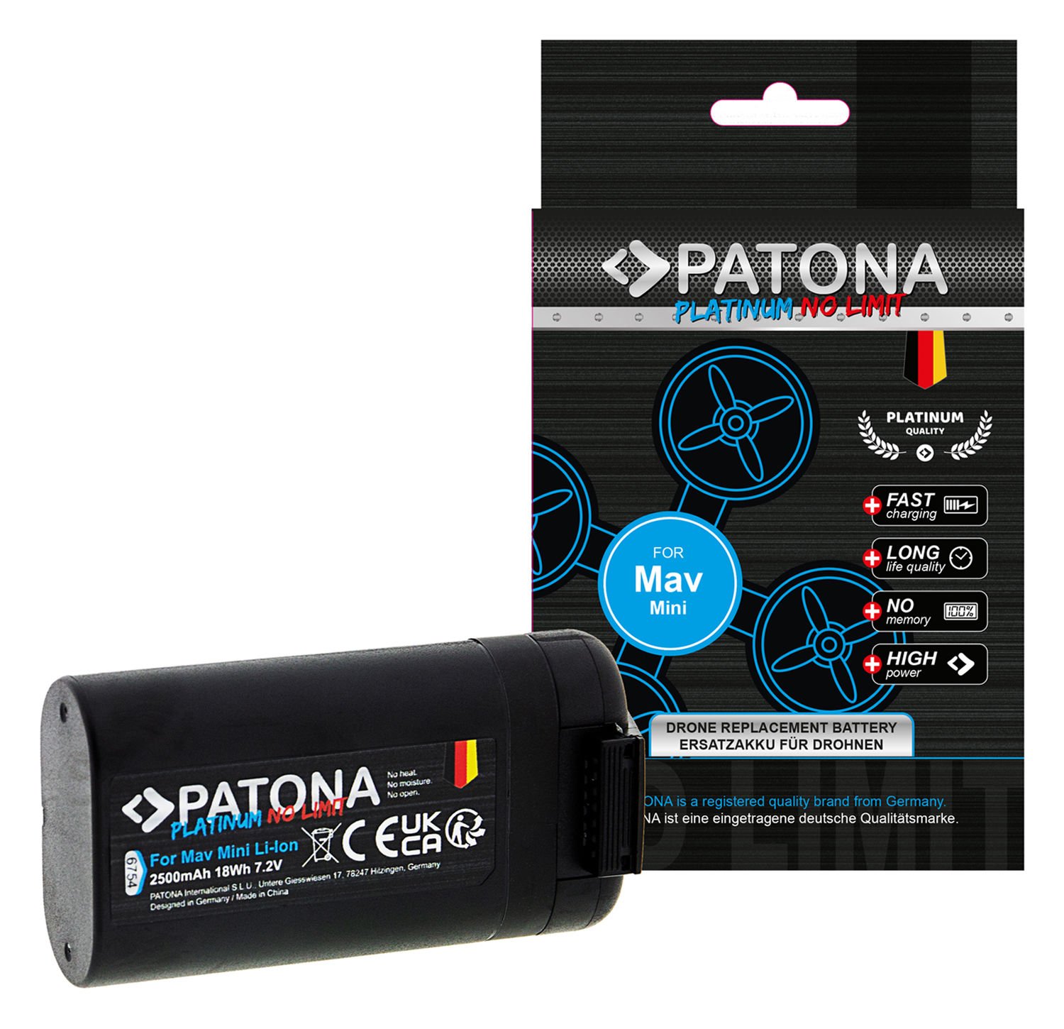 Patona 6754 Platinum Battery for DJI Mavic Mini