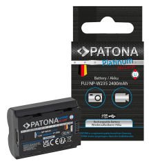 Patona 1371 Platinyum USB-C Girişli  Batarya Fuji Finepix NP-W235 X-T4