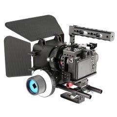 Viltrox FANSHANG Aluminum (Sony A9 A7RIII A7III A7RII A7II A7SII A7S A7R A7 A6400  6500a6300 A6000 A6000) Camera Cage Kit Rig Video Stabilizer for Sony