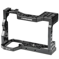 Viltrox FANSHANG Aluminum (Sony A9 A7RIII A7III A7RII A7II A7SII A7S A7R A7 A6400  6500a6300 A6000 A6000) Camera Cage Kit Rig Video Stabilizer for Sony