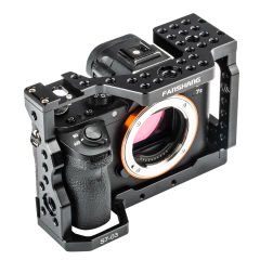 Viltrox FANSHANG Aluminum (Sony A9 A7RIII A7III A7RII A7II A7SII A7S A7R A7 A6400  6500a6300 A6000 A6000) Camera Cage Kit Rig Video Stabilizer for Sony