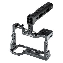 Viltrox FANSHANG Aluminum (Sony A9 A7RIII A7III A7RII A7II A7SII A7S A7R A7 A6400  6500a6300 A6000 A6000) Camera Cage Kit Rig Video Stabilizer for Sony