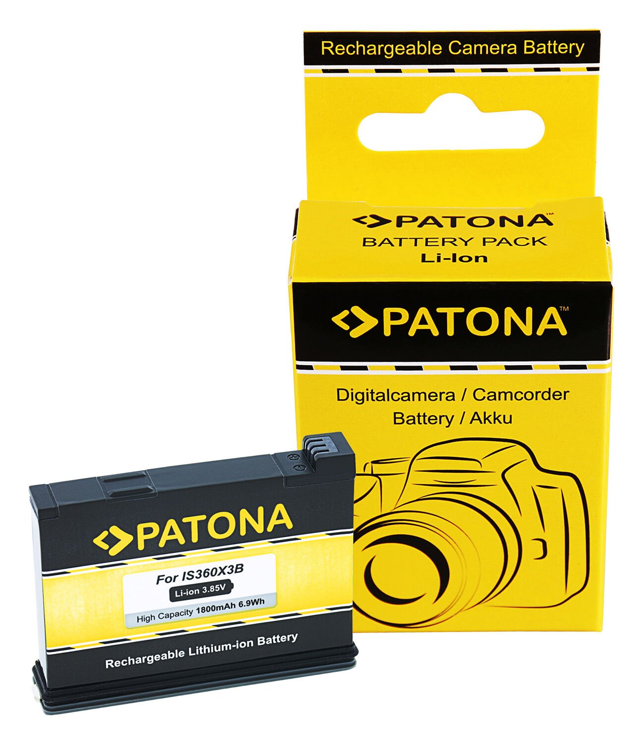 Patona 1389 Batarya (Insta360 X3 CINAQBT/A)