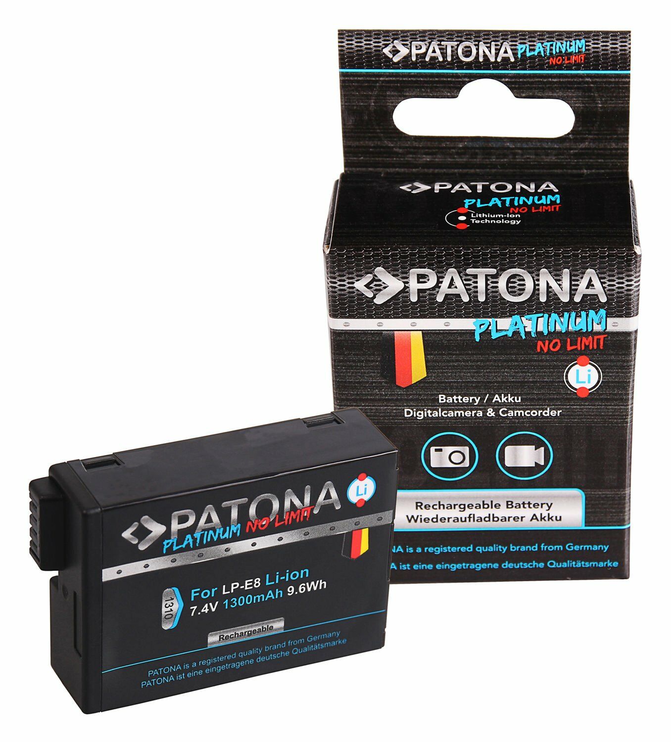 Patona 1310 Platinum Batarya (Canon LP-E8 LP-E8+)