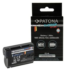 Patona 1363 Platinum Batarya (USB-C Input for Nikon EN-EL15C)