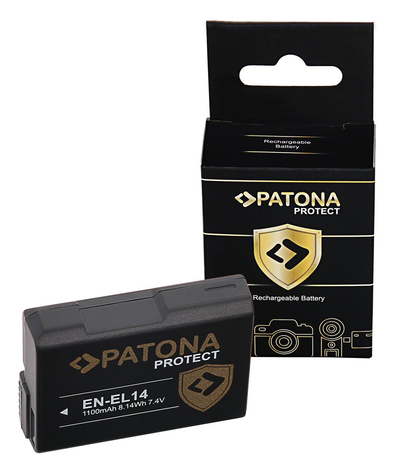 Patona 11975 Protect Batarya (Nikon EN-EL14)