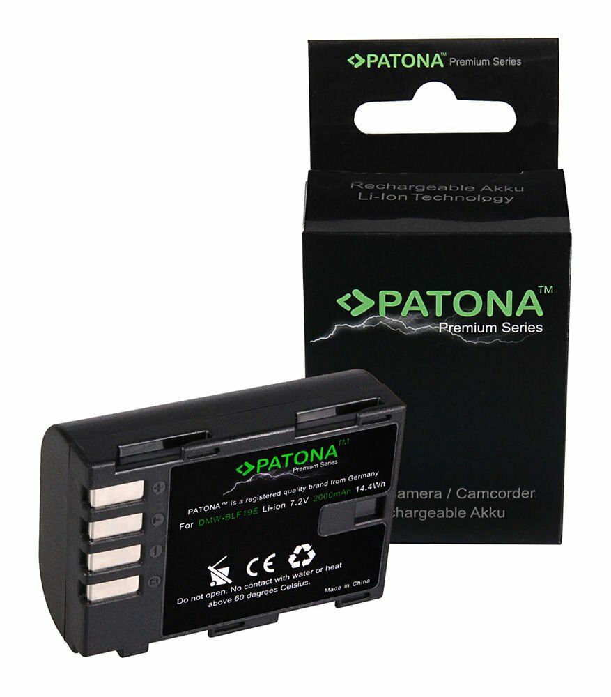 Patona 1225 Premium Batarya (Panasonic DMW-BLF19)
