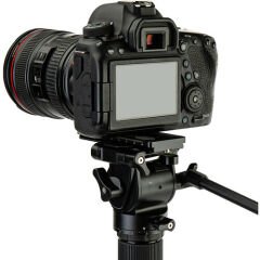 Fotopro MH-6A Metal Fluid Video Tripod Başlığı