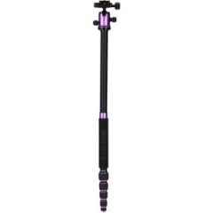 Benro MeFOTO A-1350Q1 RoadTrip Aluminum Travel Tripod Kit (Purple)