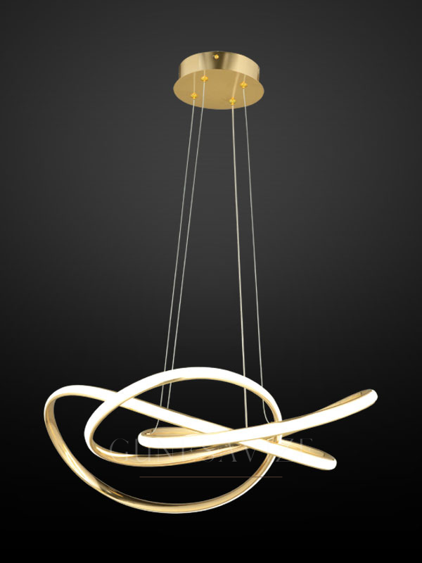 ÖZMER AD-068 GOLD LED AVİZE