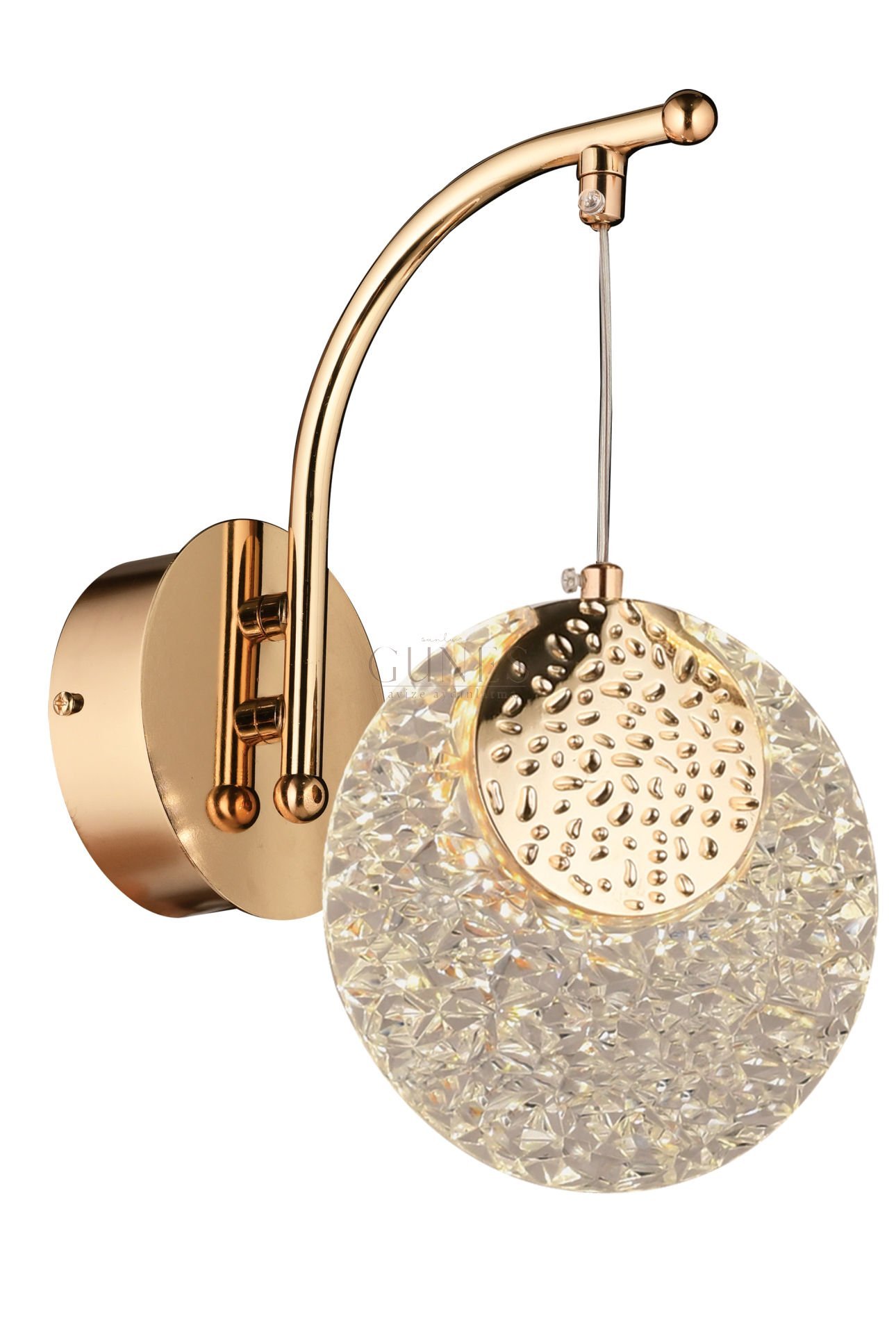 ÖZMER AD-091 GOLD LED APLİK