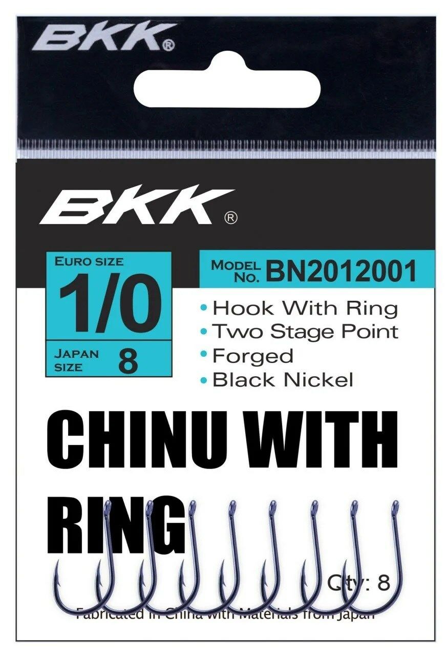 BKK CHINU WITH RING 1/0 JAPANSIZE8 HAND GROUND
