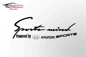 Sport Mind Sticker-HYUNDAI
